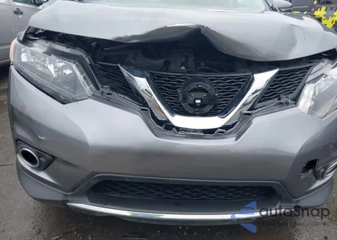 2015 Nissan Rogue Sl из США, поврежденный, VIN 5N1AT2MT6FC905101